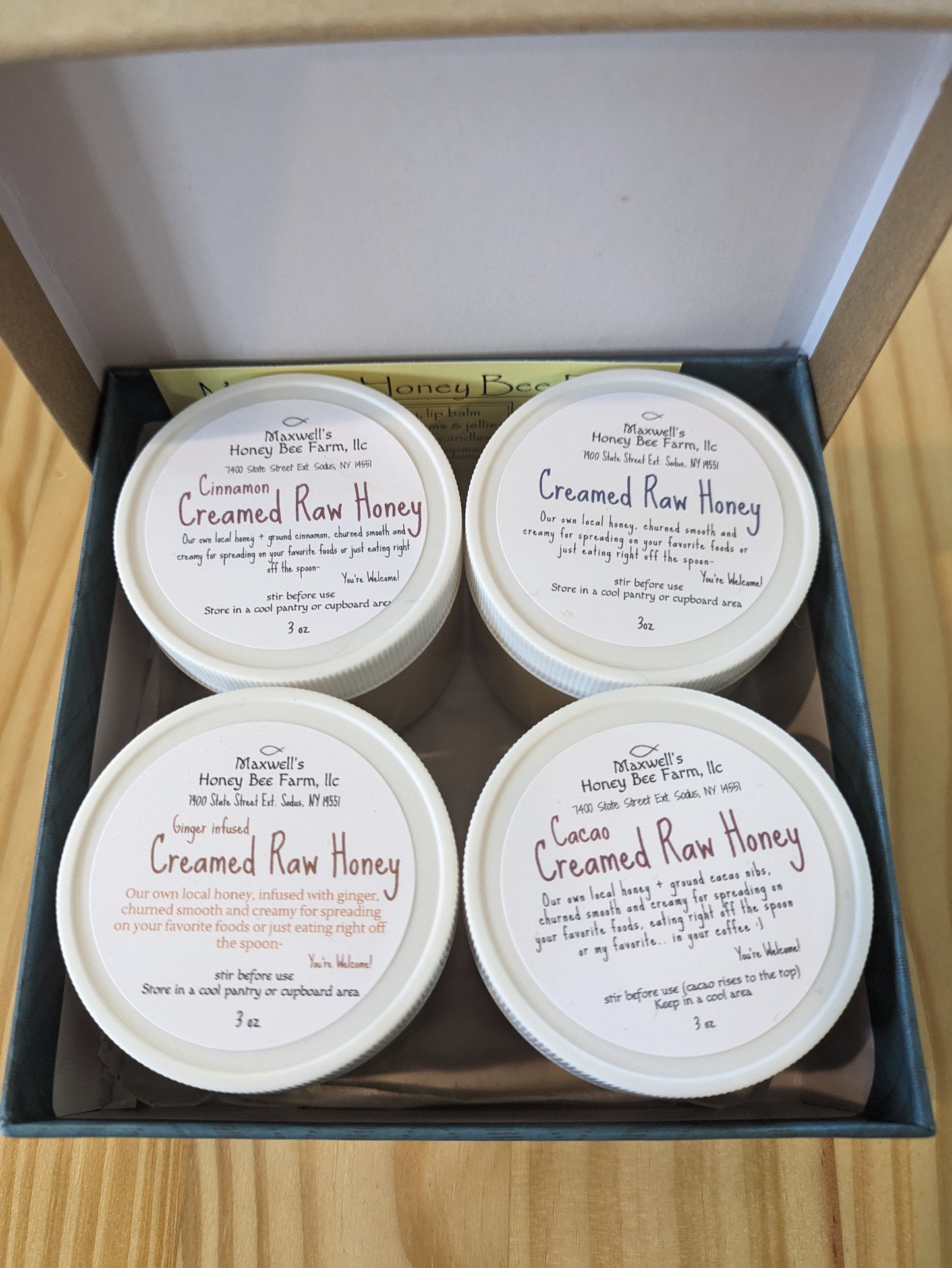 Creamed Honey Gift Box