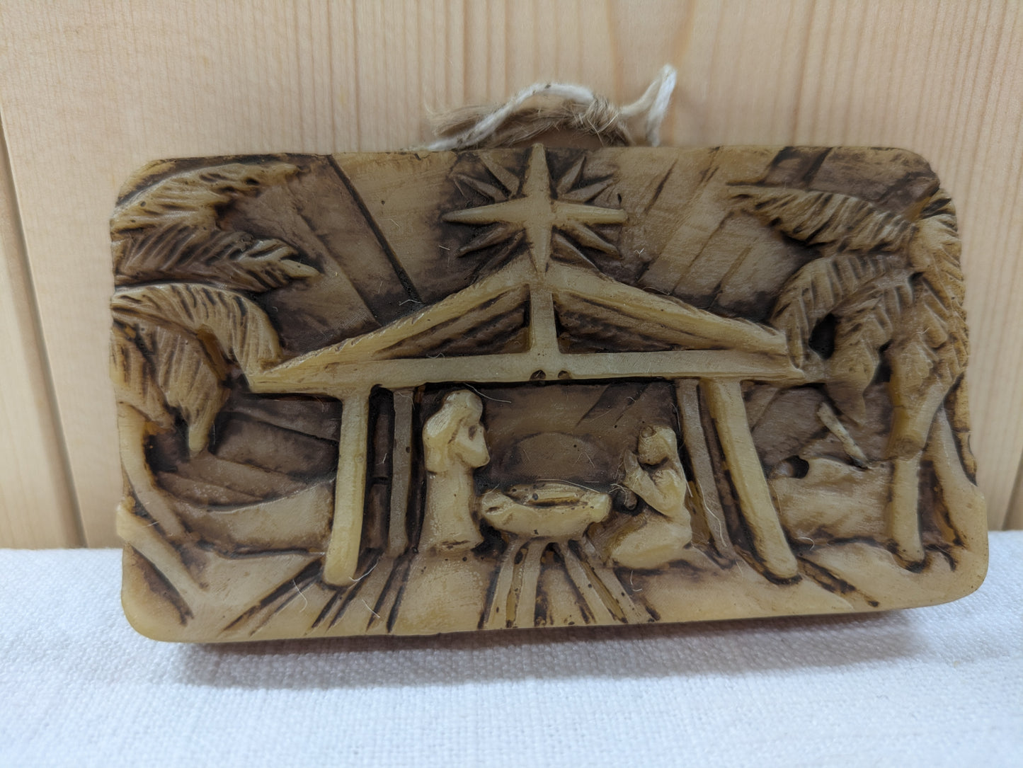 The Manger Beeswax Ornament