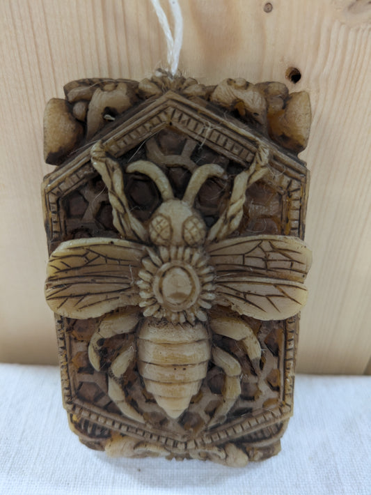 Queen Bee Beeswax Ornament